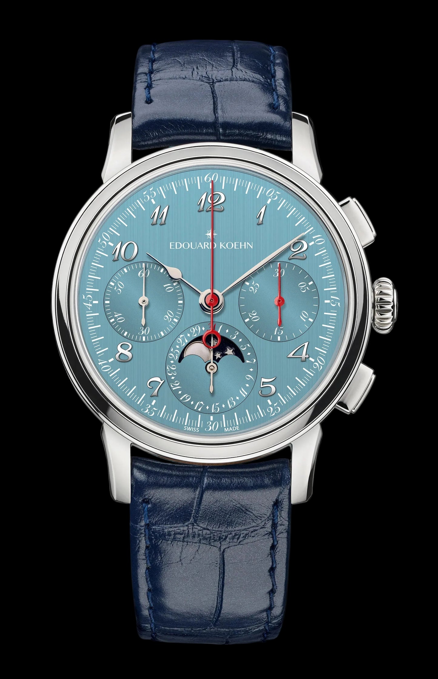 Edouard Koehn Legacy Moonphase Chronograph Ice Blue - #01/50