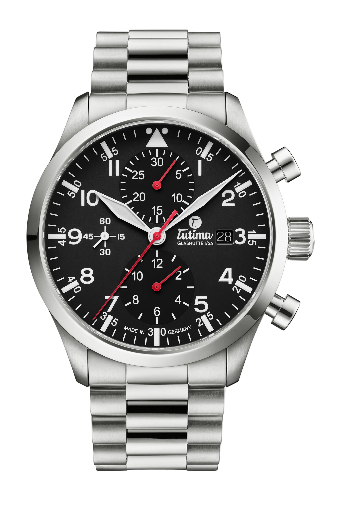 Tutima Flieger Legacy T5 Chronograph Black (6405-02)