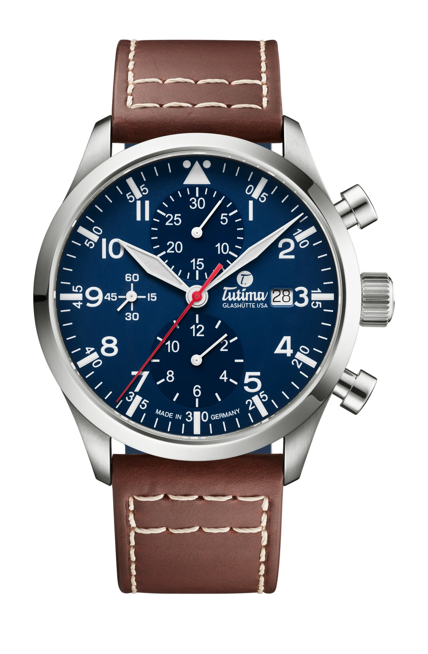 Tutima Flieger Legacy T5 Chronograph Blue (6405-03)