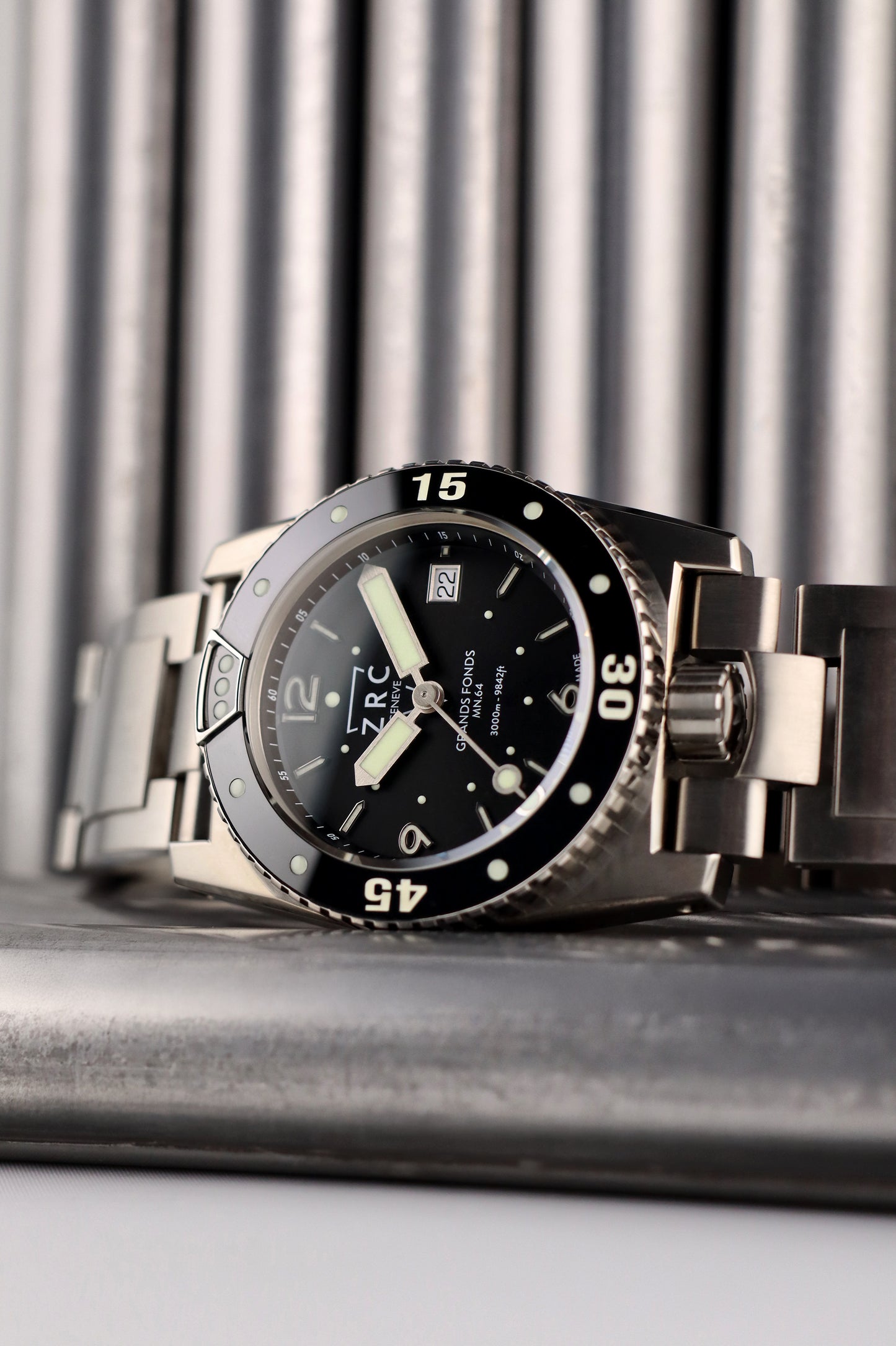 ZRC Grands Fonds Abyss Titanium Bracelet