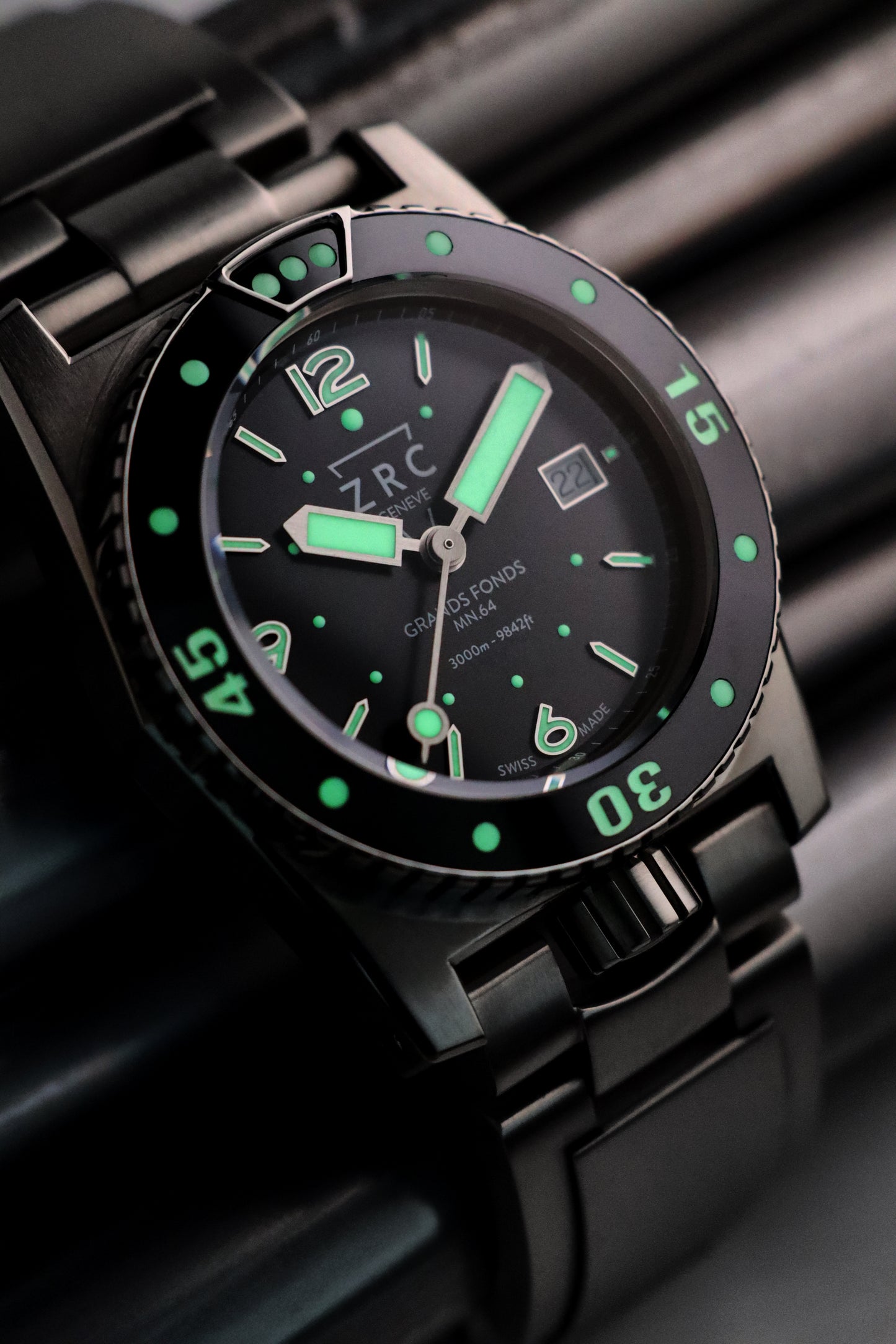 ZRC Grands Fonds Abyss Titanium Bracelet