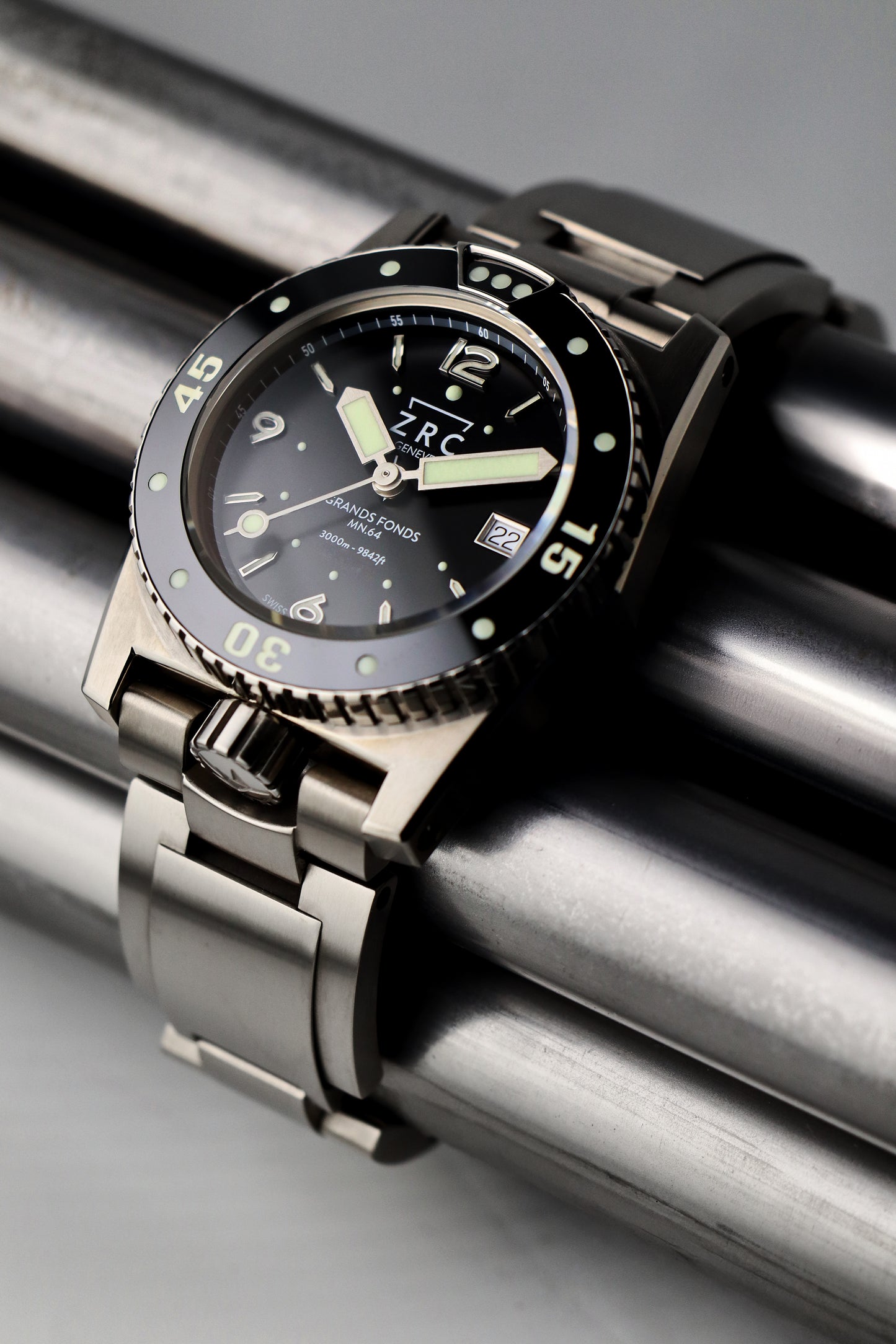 ZRC Grands Fonds Abyss Titanium Bracelet