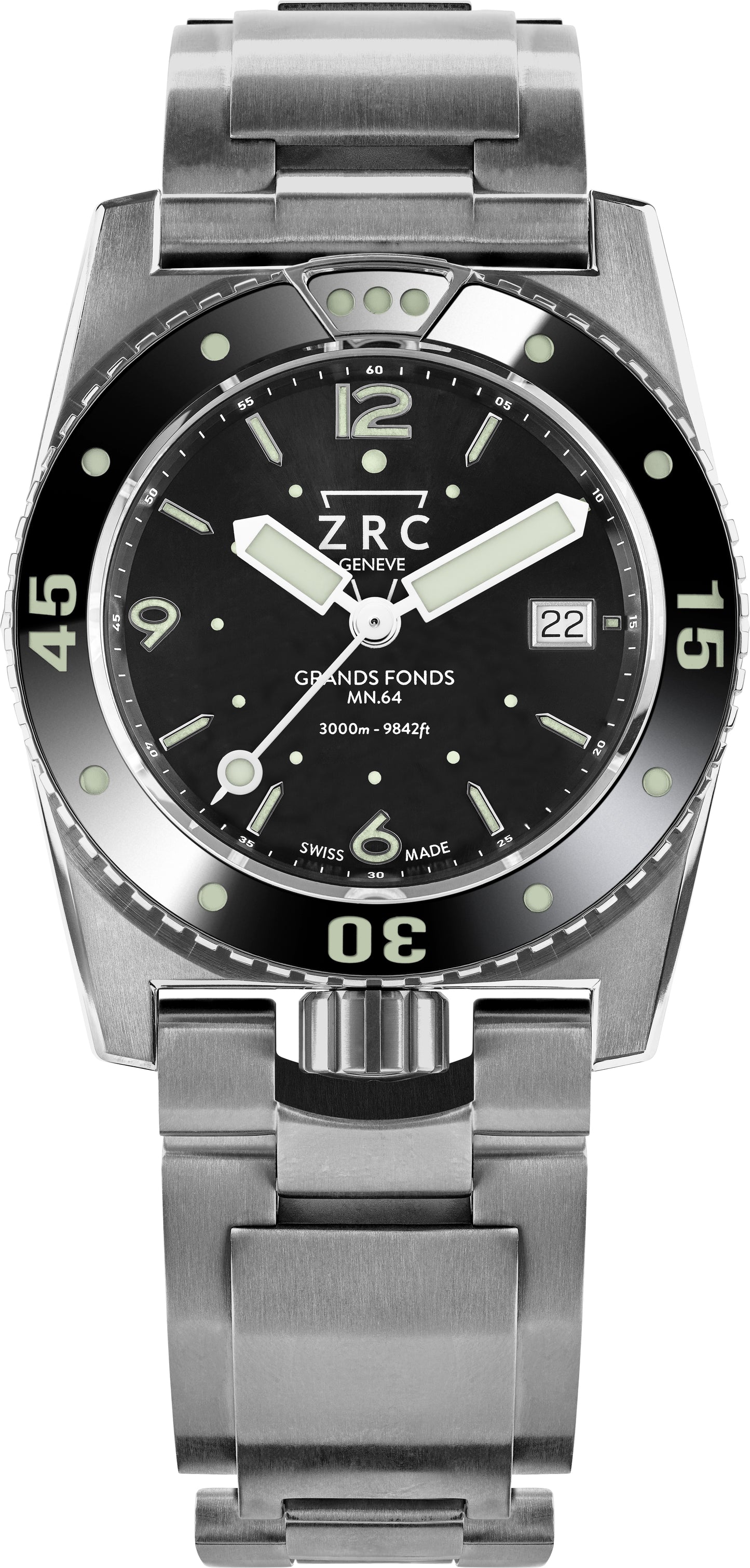 ZRC Grands Fonds Abyss Titanium Bracelet
