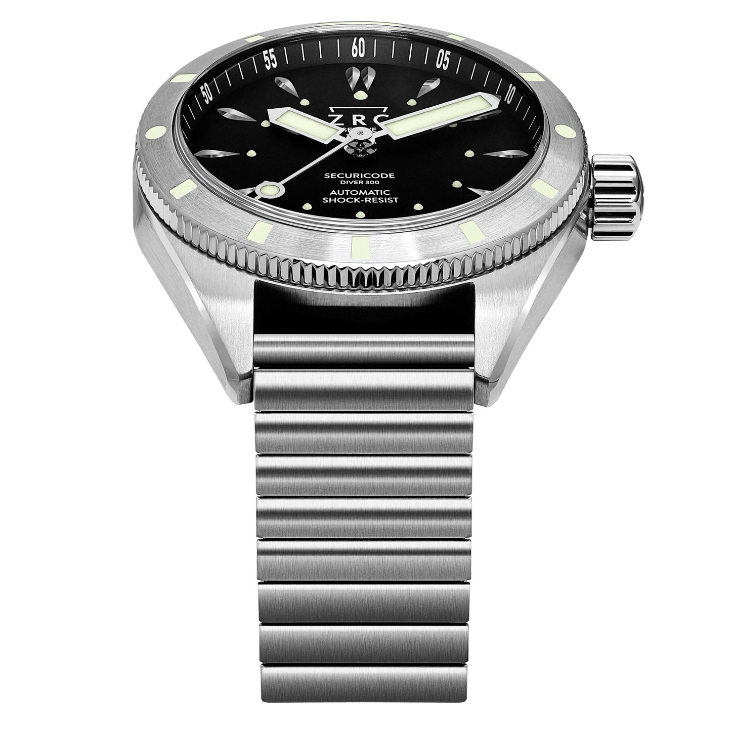 ZRC Securicode Diver 300 Steel SC39163 - wrist shot