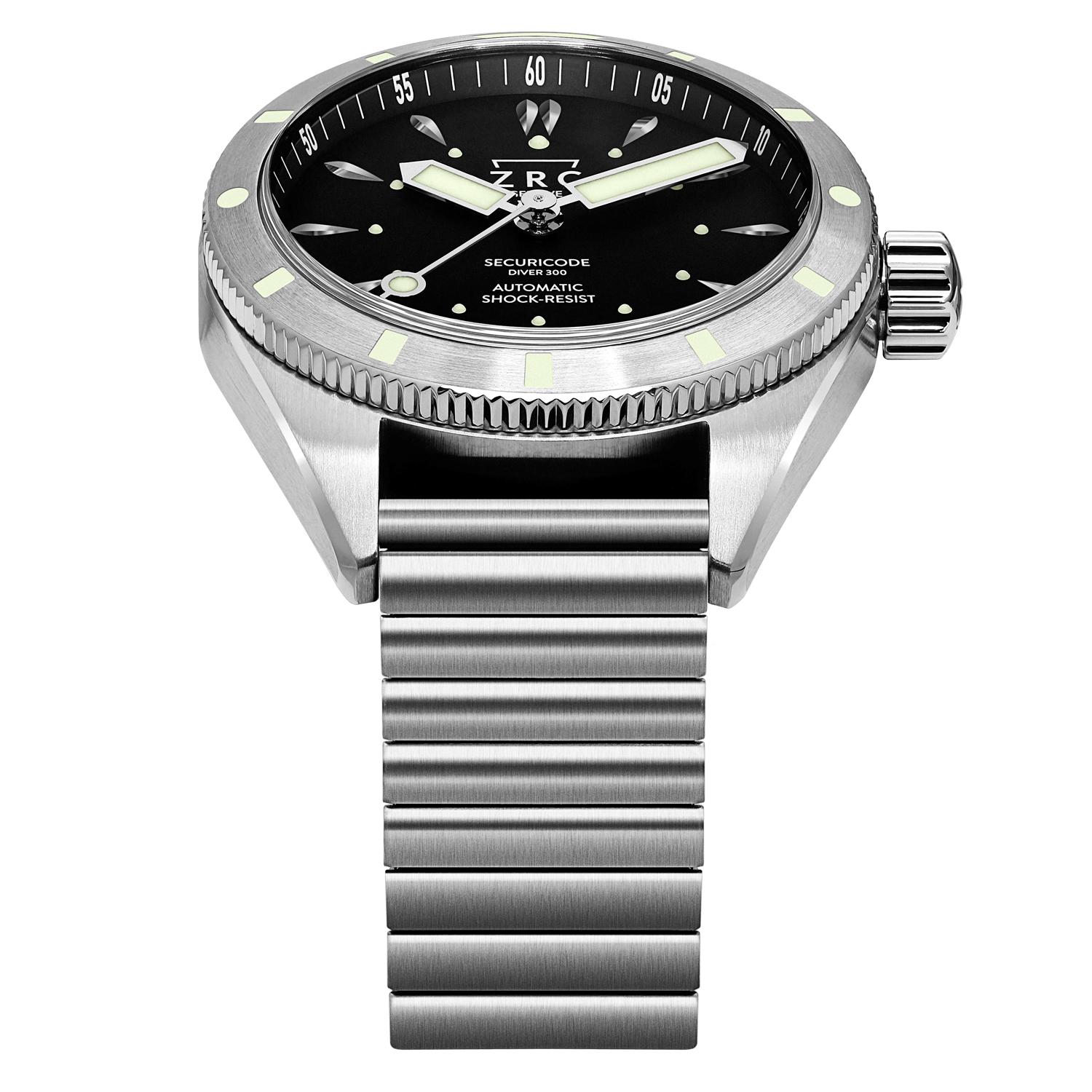 ZRC Securicode Diver 300 Steel SC39163 - wrist shot