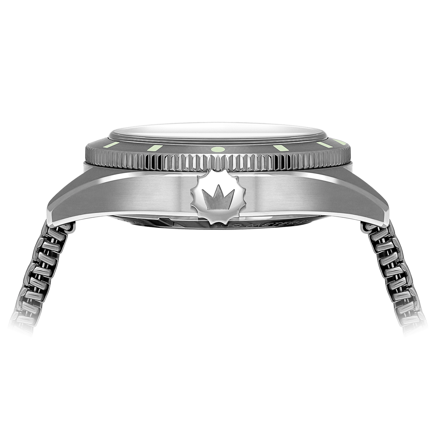 ZRC Securicode Diver 300 Steel SC39163 - crown detail