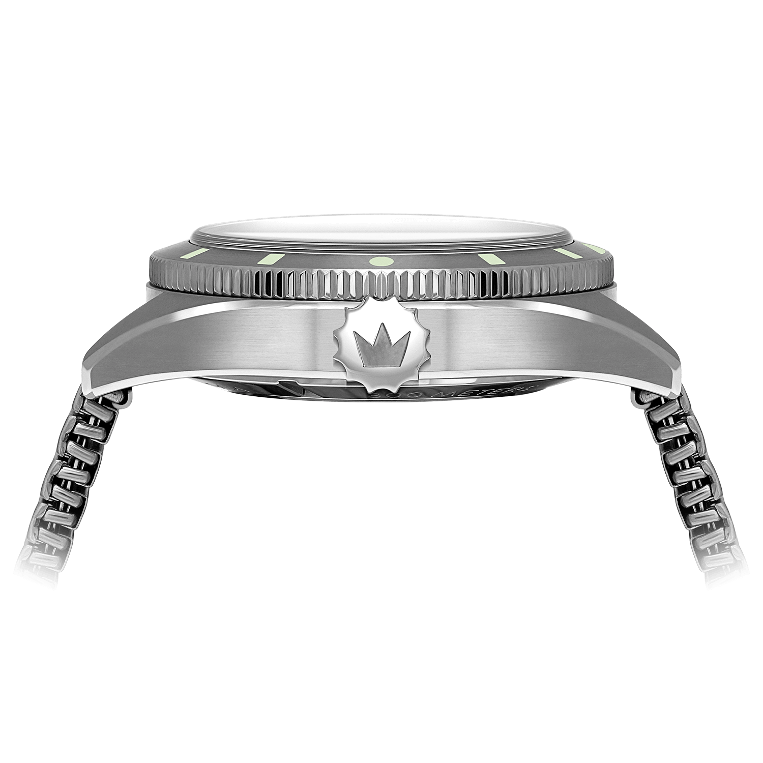 ZRC Securicode Diver 300 Steel SC39163 - crown detail