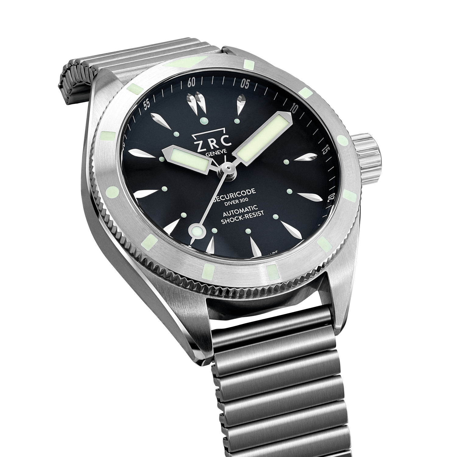 ZRC Securicode Diver 300 Steel SC39163 - profile