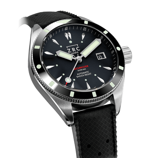 ZRC Securicode Diver 300 Rubber Black SC39208 - profile