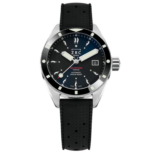 ZRC Securicode Diver 300 Rubber Black SC39208 - front