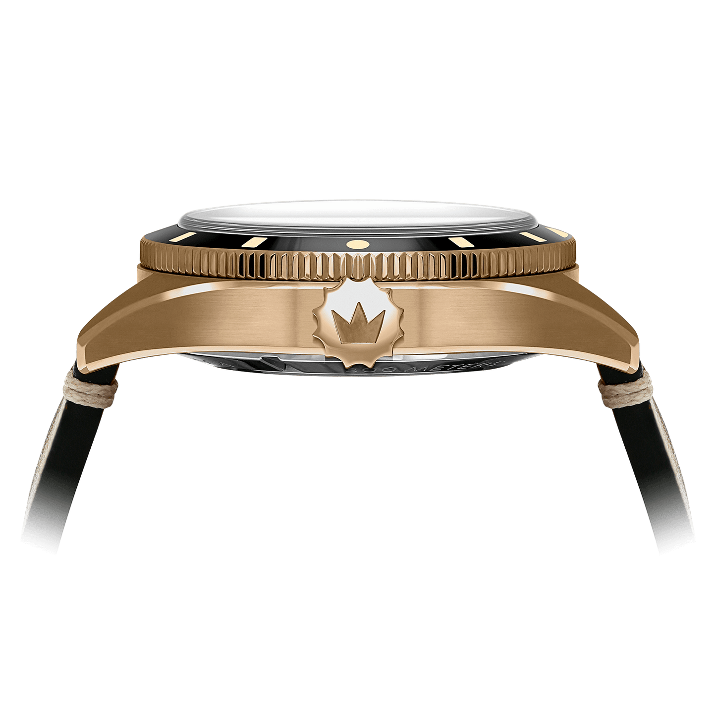 ZRC Securicode Diver 300 Bronze SC39463 - crown detail