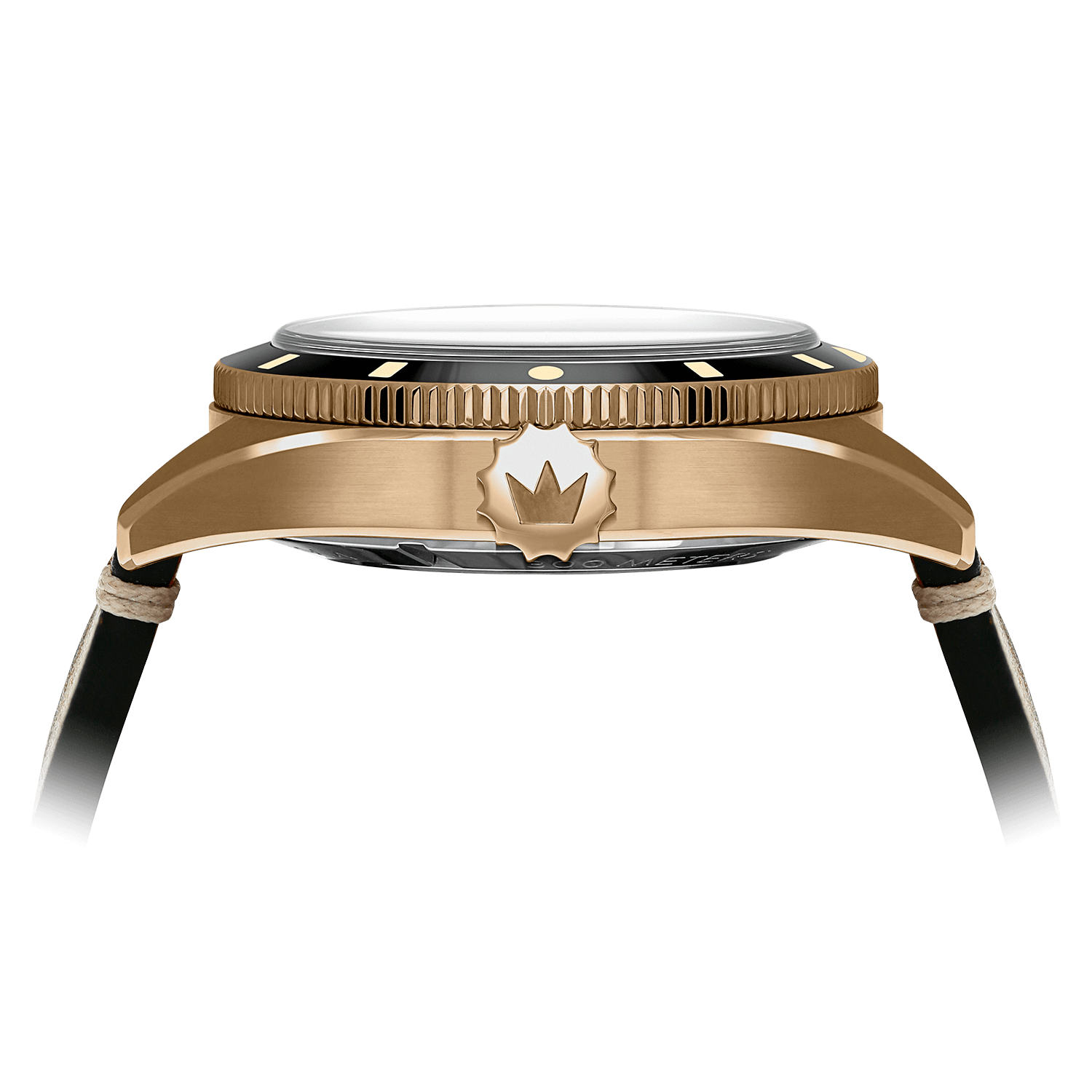 ZRC Securicode Diver 300 Bronze SC39463 - crown detail