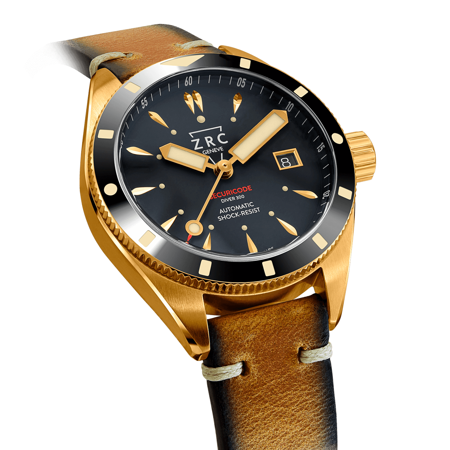 ZRC Securicode Diver 300 Bronze SC39463 - profile