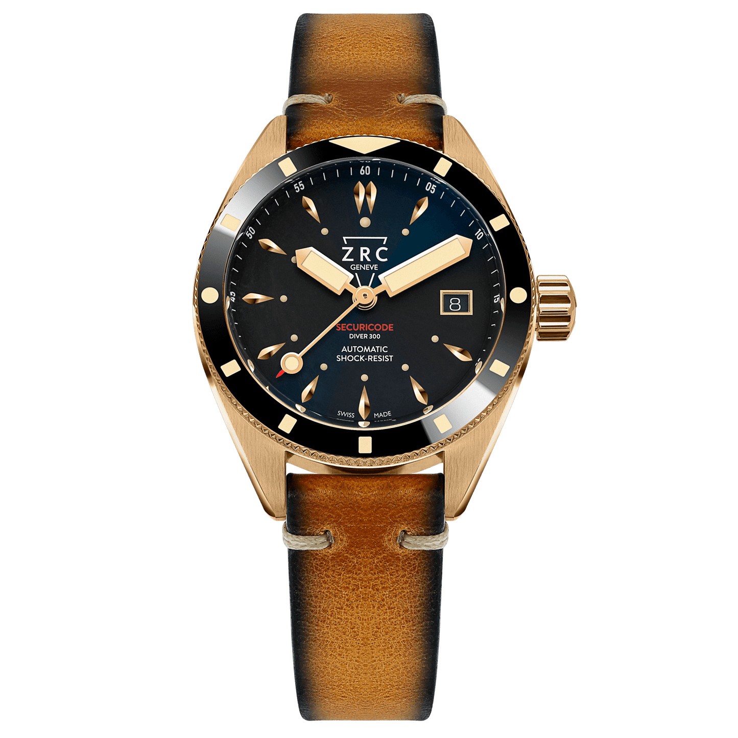 ZRC Securicode Diver 300 Bronze SC39463 - front