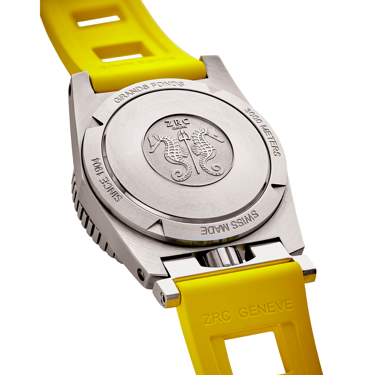 ZRC Grands Fonds Abyss Titanium Rubber GF4226521118 - caseback