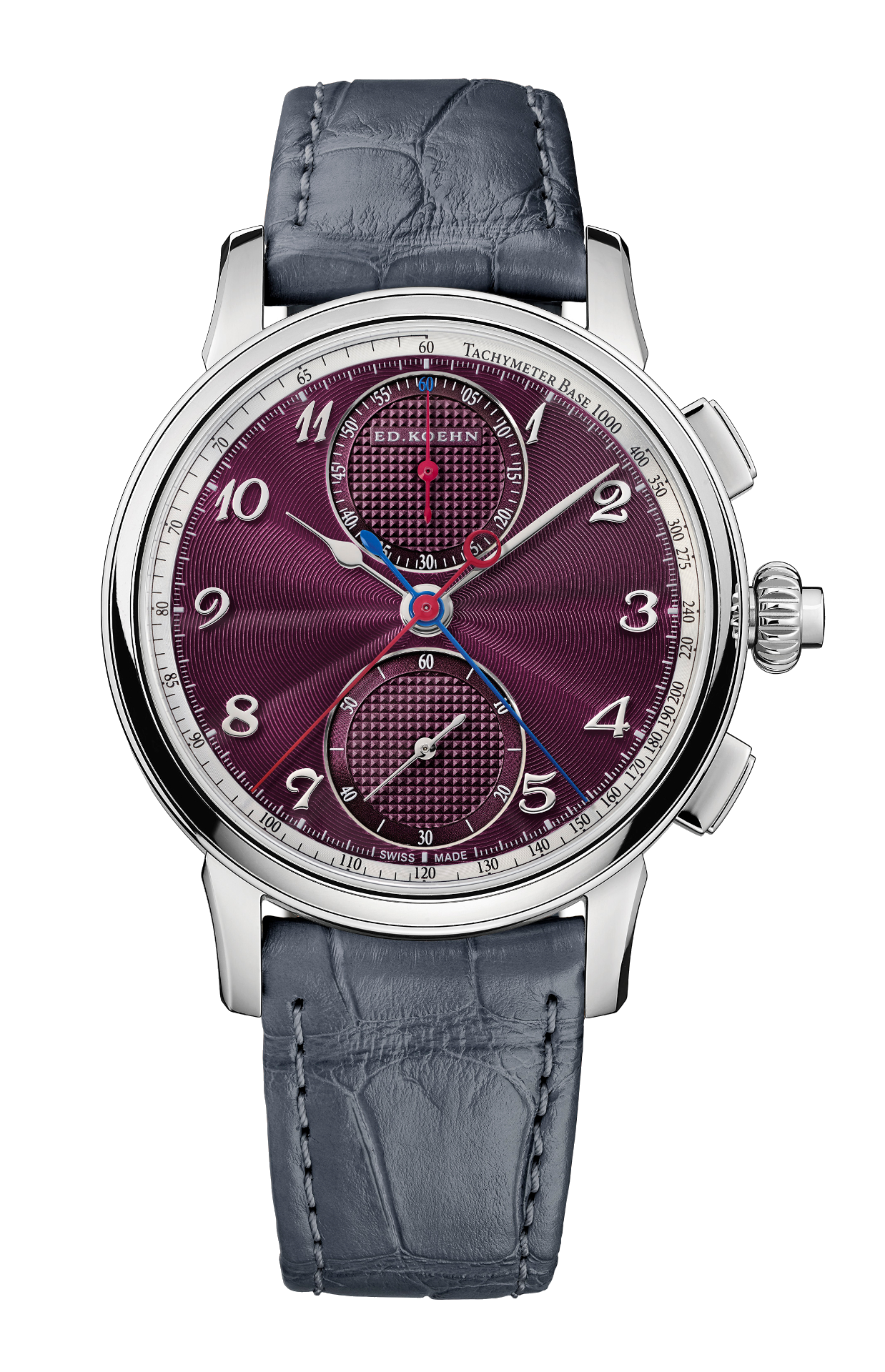 Edouard Koehn Legacy Rattrapante Four Seasons Spring, violet dial