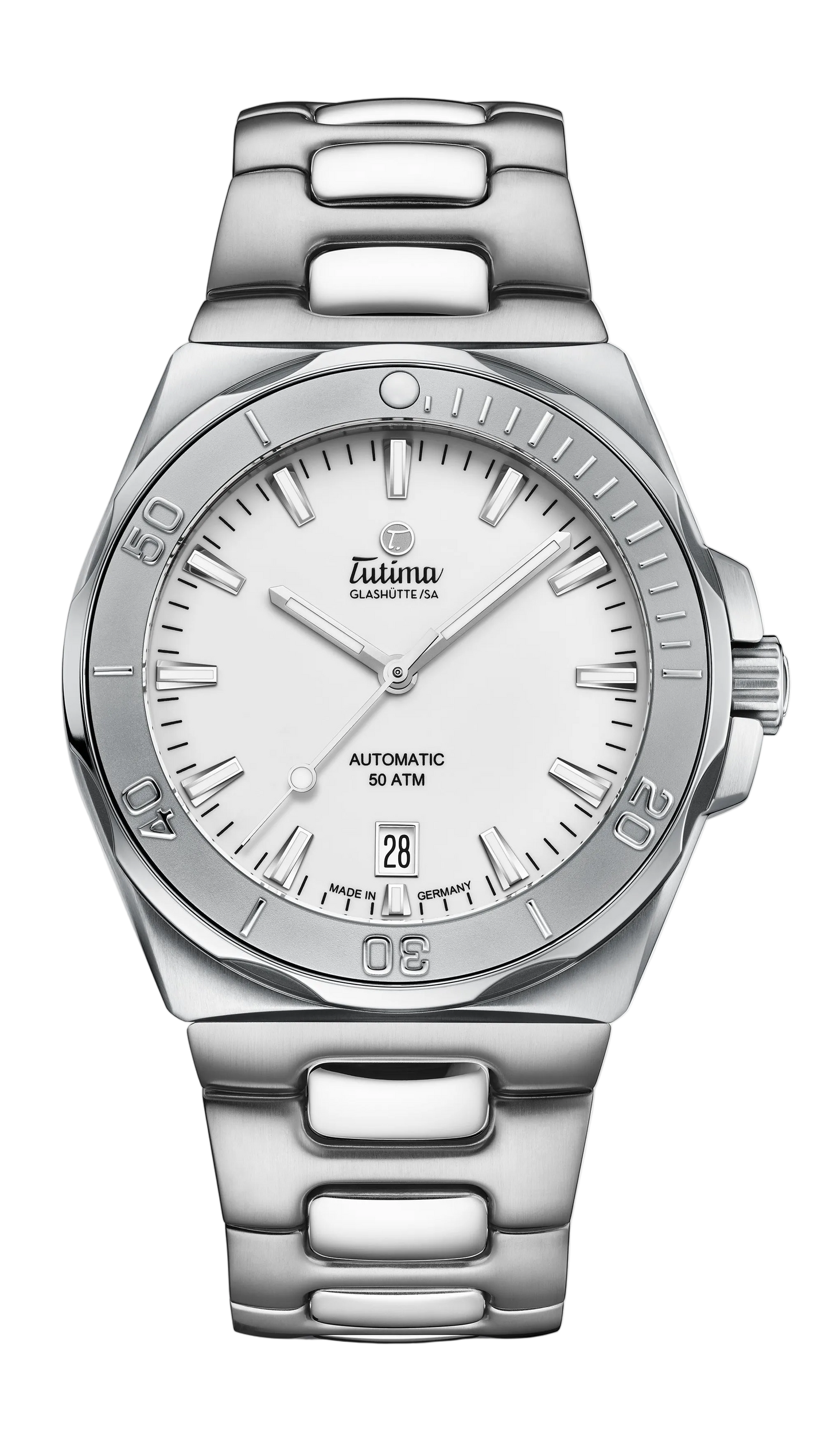 Tutima M2 Seven Seas S 40mm White (6156-10)